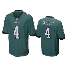 Men Philadelphia Eagles #4 Green Jake Elliott Nike Game Jersey