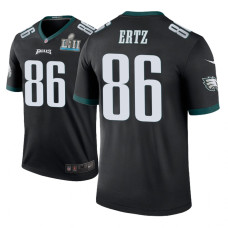 Men Philadelphia Eagles #86 Zach Ertz Black Nike legend color rush Jersey