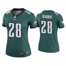 Women Philadelphia Eagles #28 Anthony Harris Green Legend Jersey