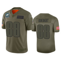 Men Philadelphia Eagles #88 Dallas Goedert Camo 2019 Salute to Service Limited Jersey