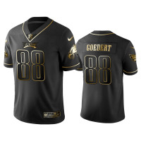 Men Philadelphia Eagles #88 2019 Golden Edition Vapor Untouchable Limited Dallas Goedert Black Jersey's