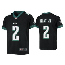 Youth Philadelphia Eagles #2 Darius Slay Jr. Black Game Jersey