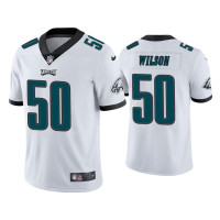 Men Philadelphia Eagles #50 Eric Wilson Vapor Limited White Jersey