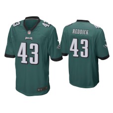 Men Philadelphia Eagles #43 Haason Reddick Green Game Jersey