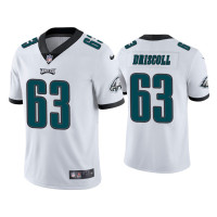 Men Philadelphia Eagles #63 Jack Driscoll Vapor Limited White Jersey