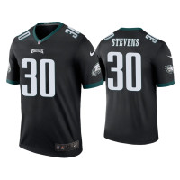 Men Philadelphia Eagles #30 JaCoby Stevens Black Legend Jersey