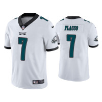 Men Philadelphia Eagles #7 Joe Flacco Vapor Limited White Jersey