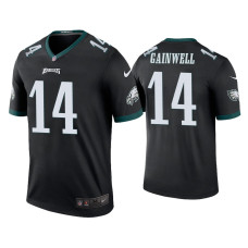 Men Philadelphia Eagles #14 Kenneth Gainwell Black Legend Jersey