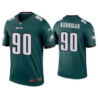 Men Philadelphia Eagles #90 Ryan Kerrigan Green Legend Jersey