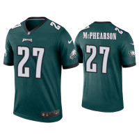 Men Philadelphia Eagles #27 Zech McPhearson Green Legend Jersey