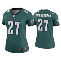 Women Philadelphia Eagles #27 Zech McPhearson Green Legend Jersey