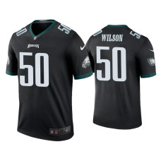 Men Philadelphia Eagles #50 Eric Wilson Black Legend Jersey