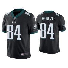 Men Philadelphia Eagles #84 Vapor Limited Greg Ward Jr. Black Jersey