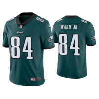 Men Philadelphia Eagles #84 Vapor Limited Greg Ward Jr. Midnight Green Jersey