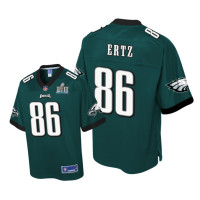 Youth Philadelphia Eagles #86 Green Zach Ertz Pro Line Jersey