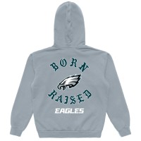 Philadelphia Eagles Born x Raised Unisex Pullover Hoodie - Gray