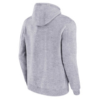 Philadelphia Eagles Mitchell & Ness Pocket Passer Pullover Hoodie - Heather Gray