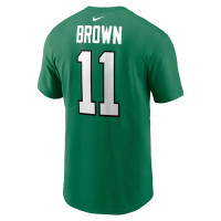 A.J. Brown Philadelphia Eagles Nike Alternate Player Name & Number T-Shirt - Kelly Green