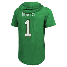 Jalen Hurts Philadelphia Eagles Majestic Threads Alternate Player Name & Number Pullover Hoodie - Kelly Green