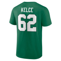 Jason Kelce Philadelphia Eagles Fanatics Branded Player Icon Name & Number T-Shirt - Kelly Green