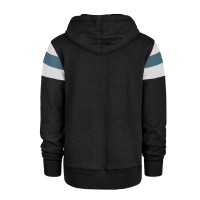 Philadelphia Eagles '47 Premier Nico Pullover Hoodie - Heathered Black