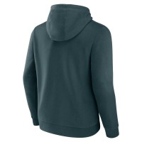 Philadelphia Eagles Fanatics Branded Between the Pylons Pullover Hoodie - Midnight Green