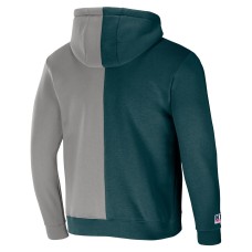 Philadelphia Eagles NFL x Staple Split Logo Pullover Hoodie - Green