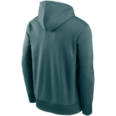 Philadelphia Eagles Nike Fan Gear Primary Logo Performance Pullover Hoodie - Midnight Green