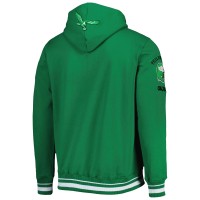 Philadelphia Eagles Pro Standard Retro Classic Fleece Pullover Hoodie - Midnight Green