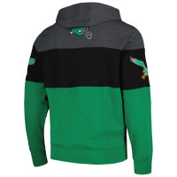 Philadelphia Eagles Starter Extreme Pullover Hoodie - Kelly Green/Black