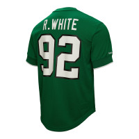 Reggie White Philadelphia Eagles Mitchell & Ness Retired Player Name & Number Mesh Top - Kelly Green